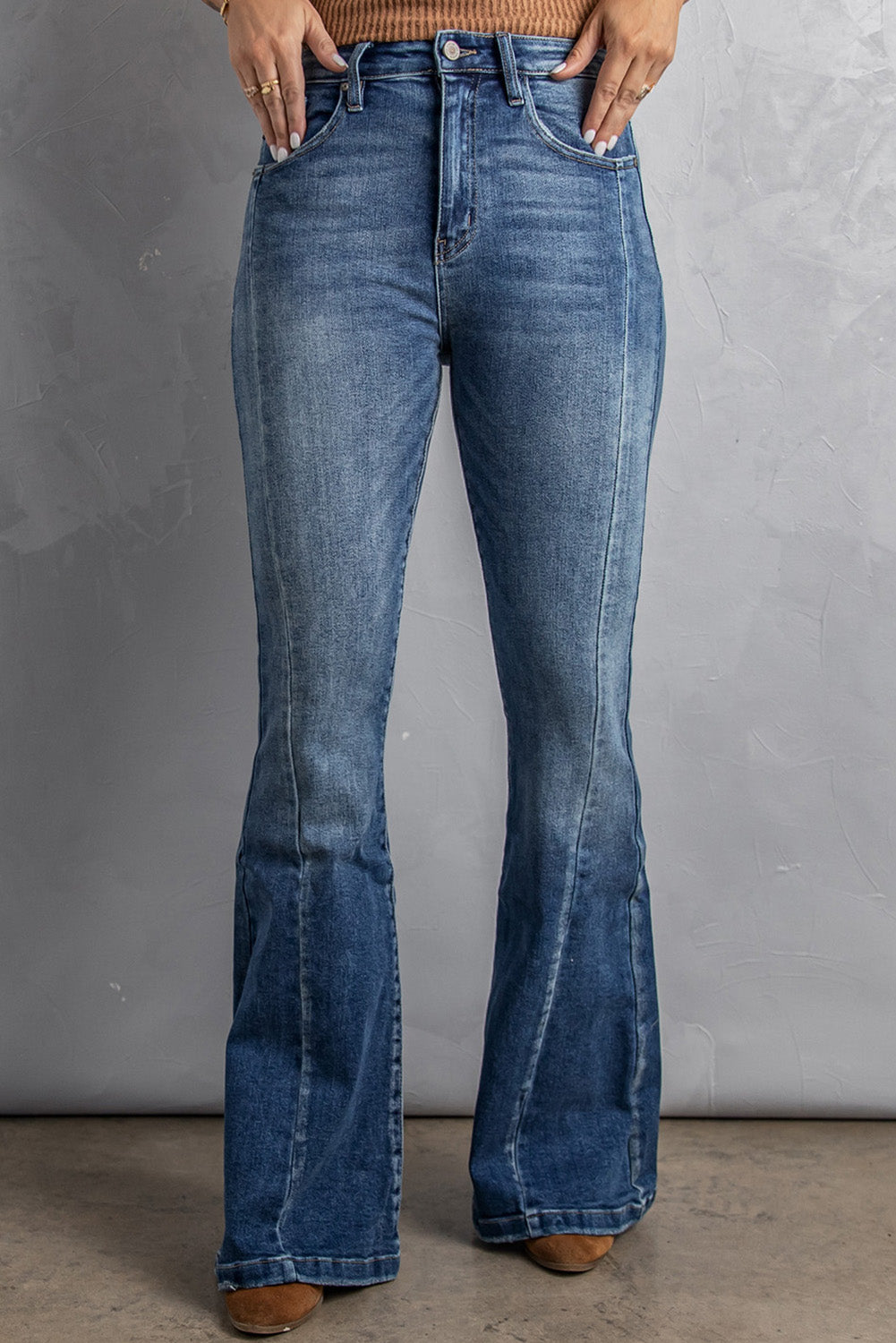 Haylie Waist Flare Jeans