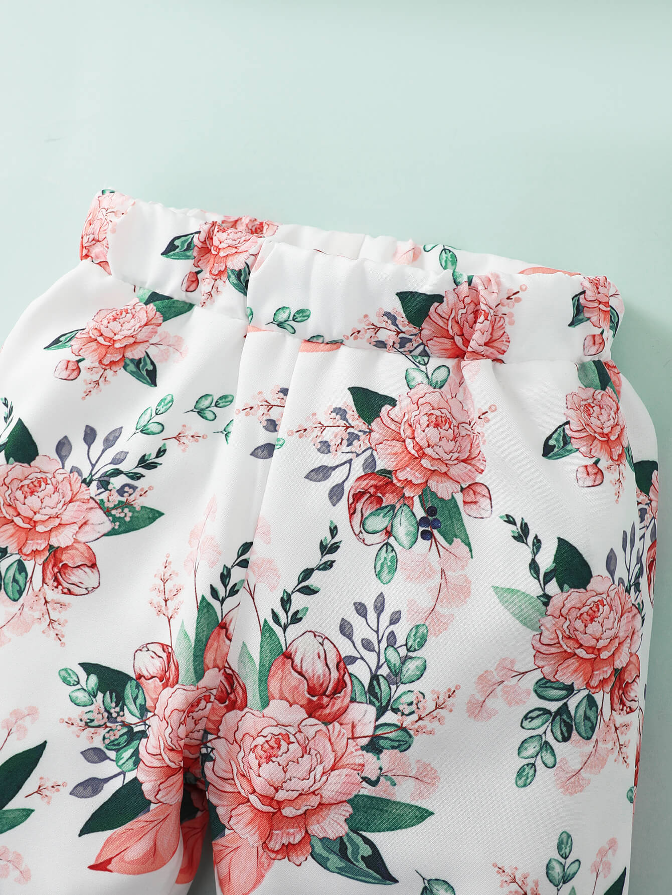 Sage Floral Pant Set