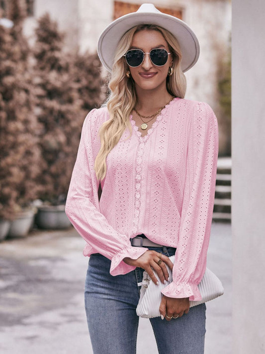 Eyelet Blouse