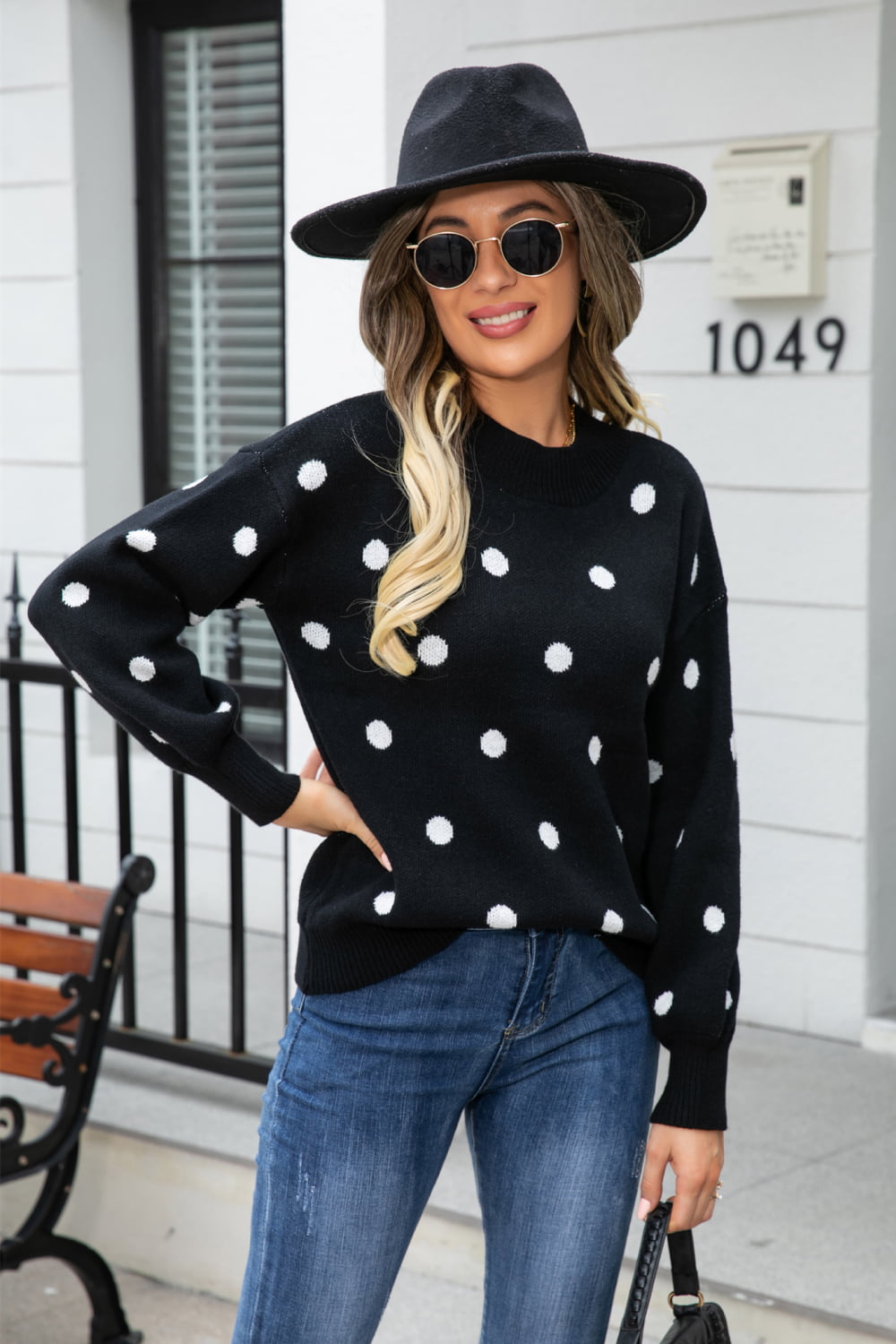 Polka Dot Sweater