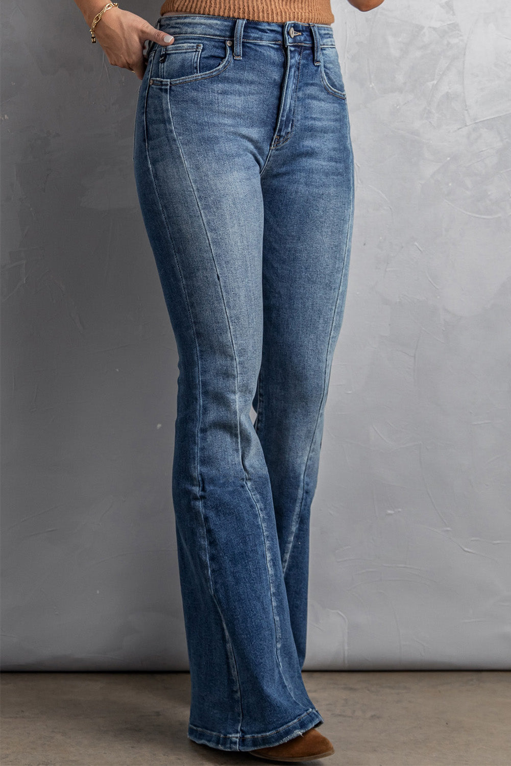 Haylie Waist Flare Jeans