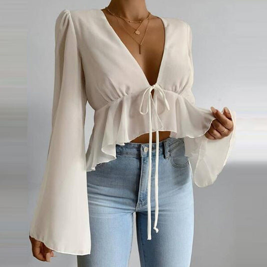 Georgina Tie Blouse