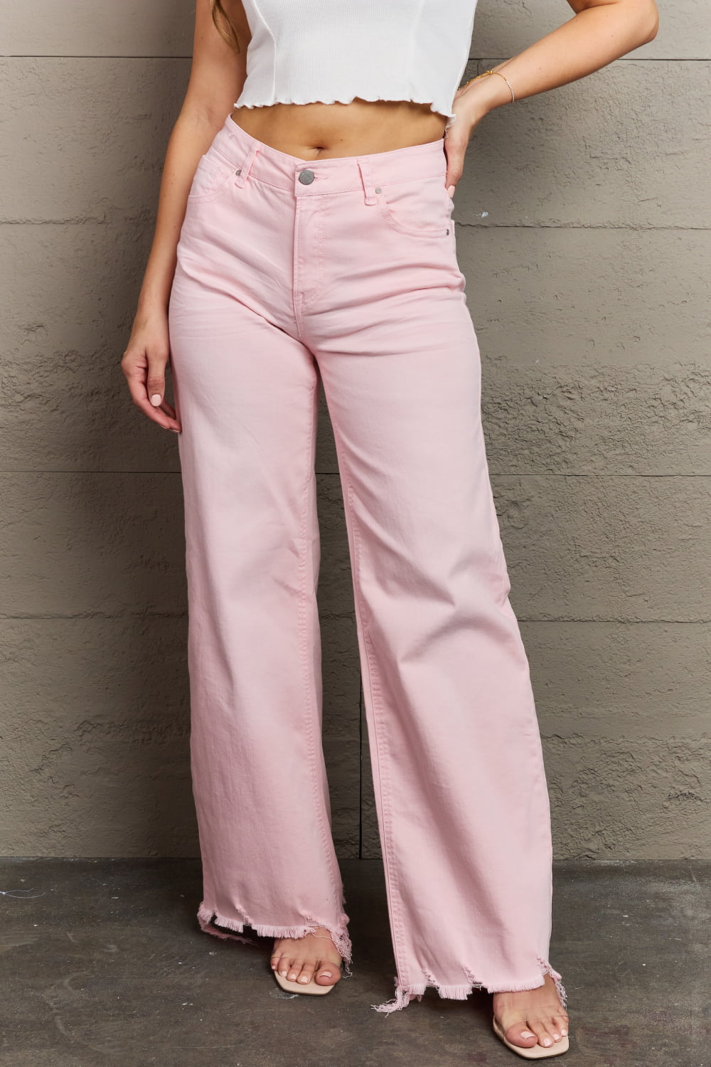 Raelene High Waist Wide Leg Jeans