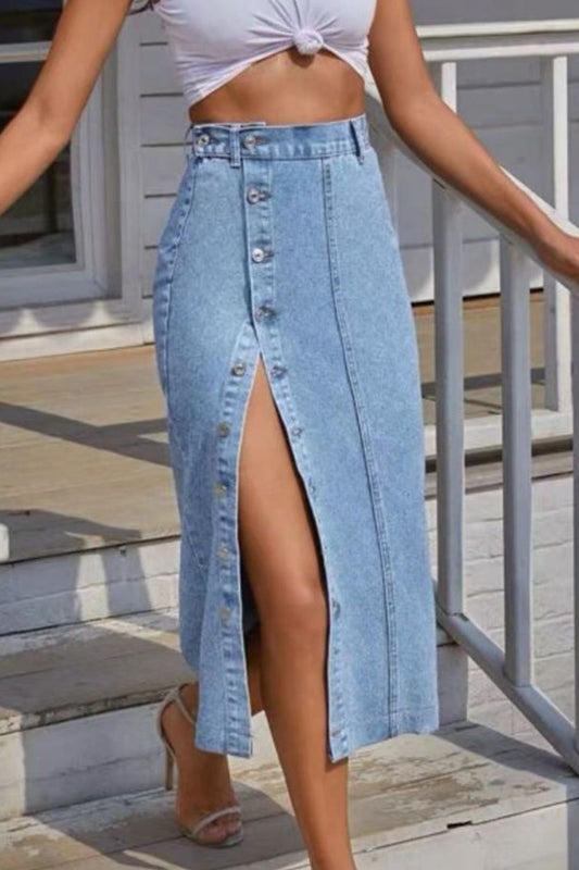 Baylee Denim Skirt