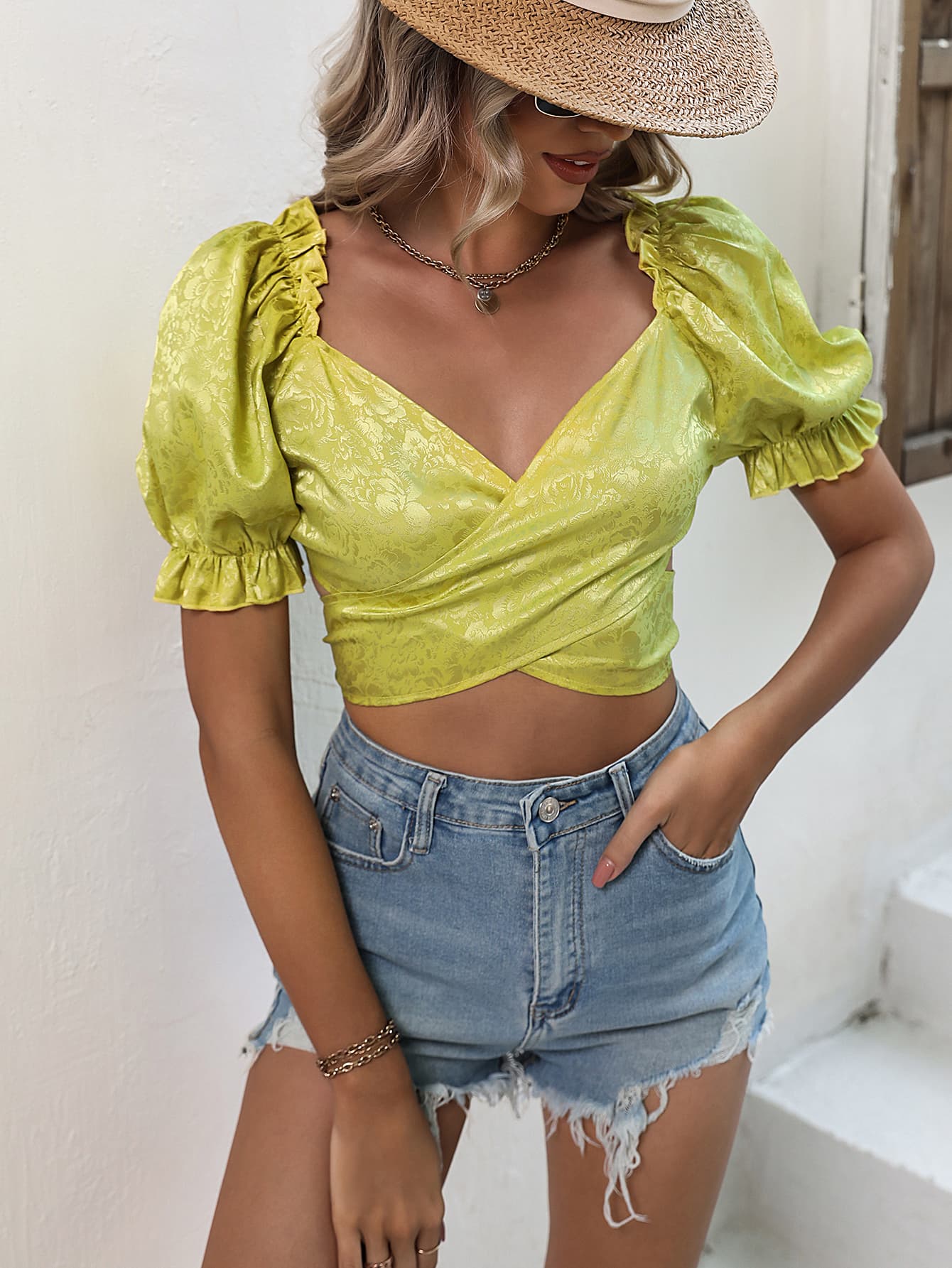 Cuba Crop Blouse