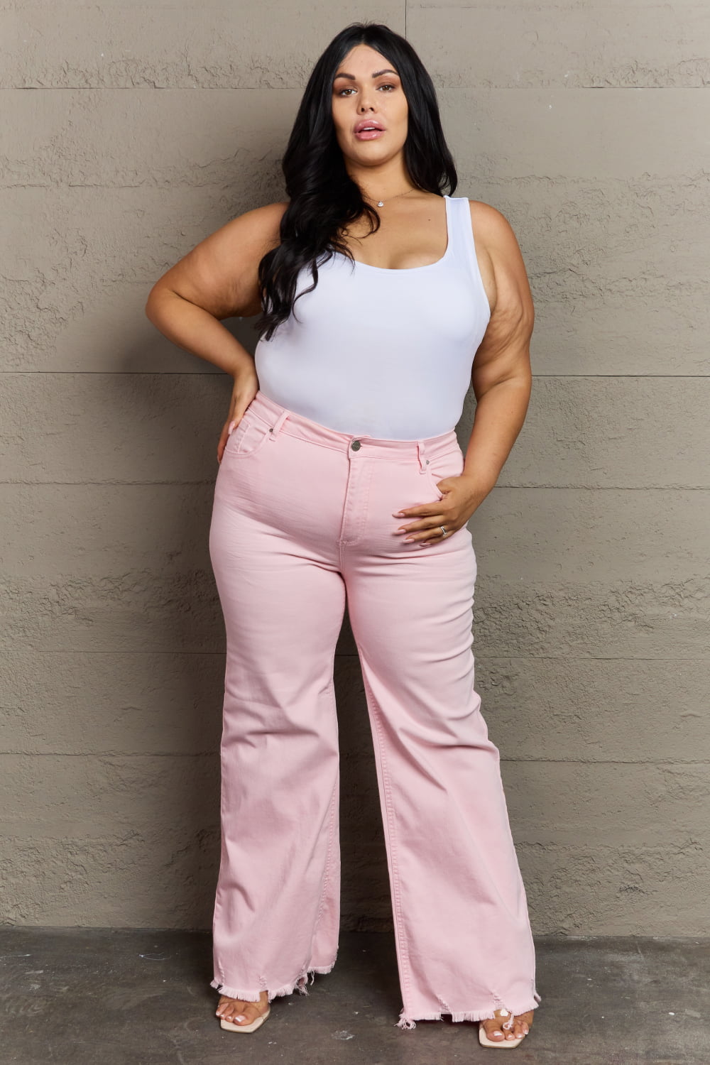 Raelene High Waist Wide Leg Jeans